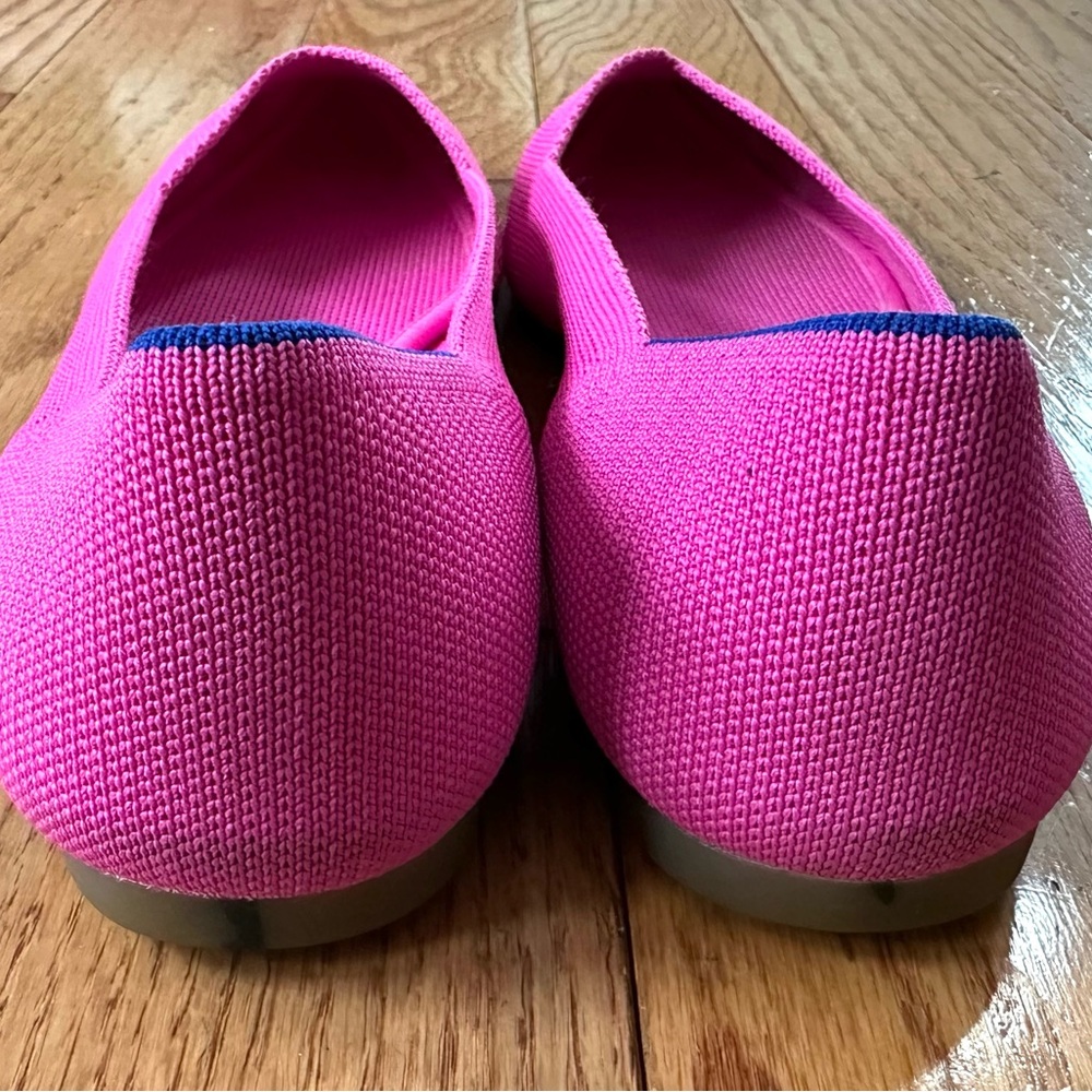 Rothy's Dragonfruit Fuchsia Bright Pink in Women's size 8.5 EXCELLENT LIKE NEW! - Picture 6 of 6